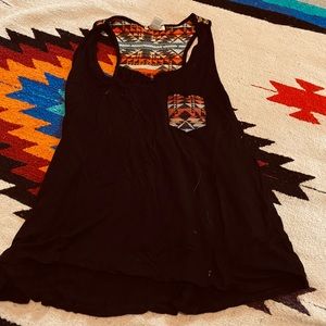 Punchy and western tank top